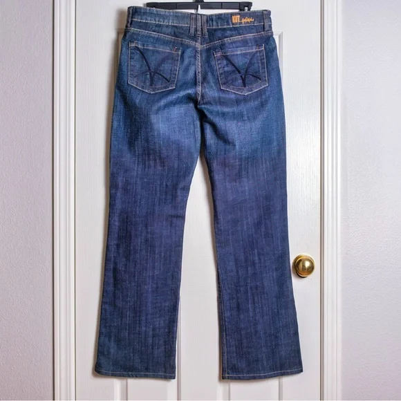 Kut from the Kloth Bootcut Dark Wash Blue Denim Jean, Size 10 - Picture 2 of 5